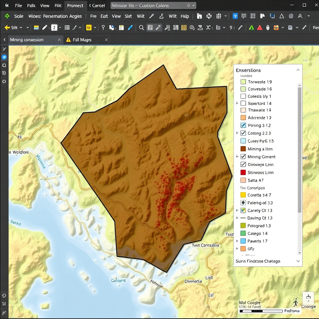 Herramientas de geolocalización para la zonificación minera: guía para la gestión territorial y la política pública
